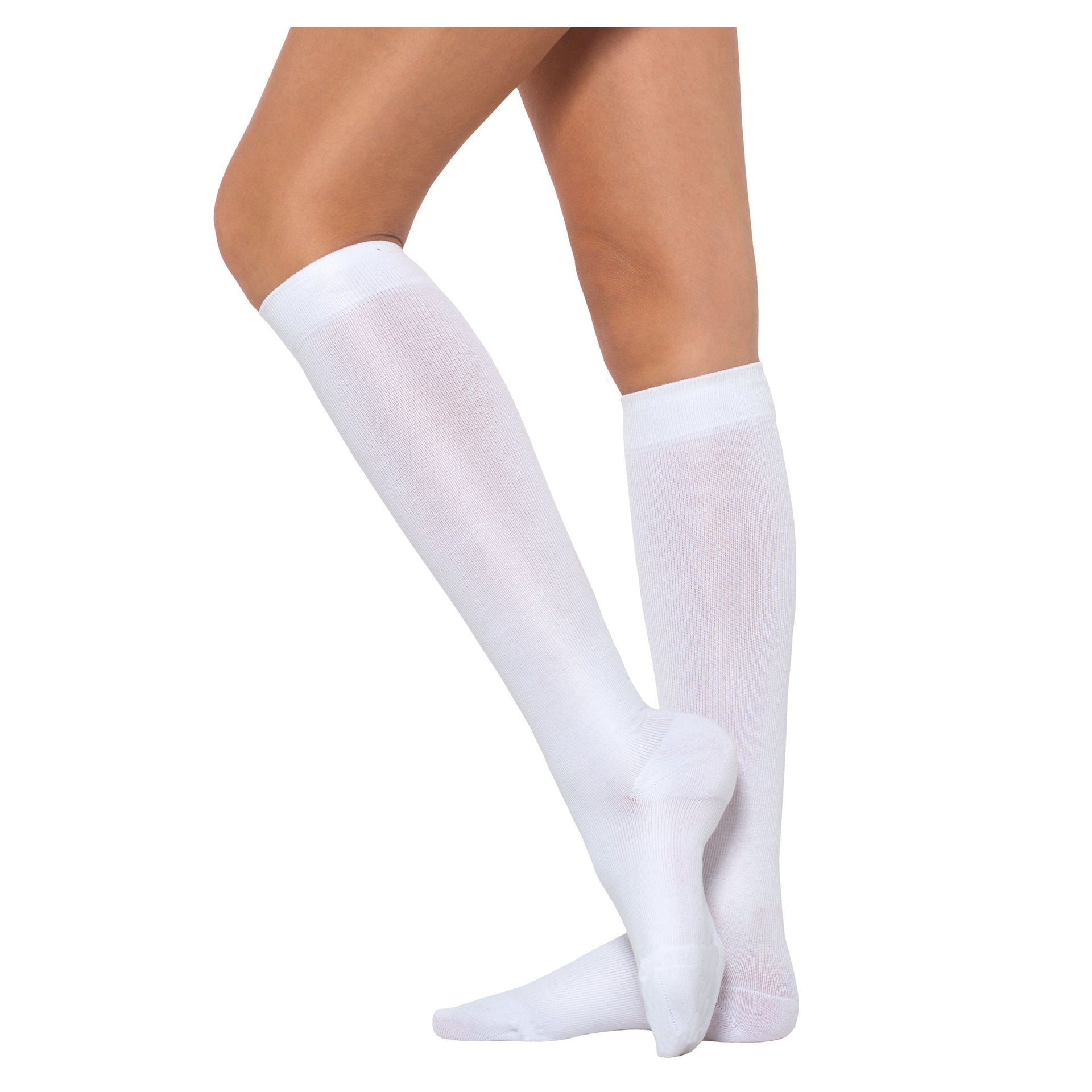 Healthweir Graduated Compression Cotton Socks for Men Women 15-20 mmHg