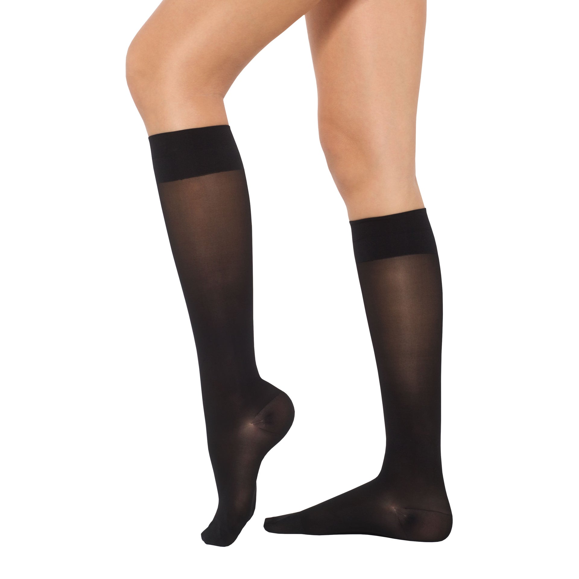 Knee-high with graduated compression